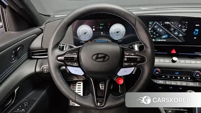Hyundai The New Avante (CN7) 2024 Небесно-голубой из Кореи, фото 4