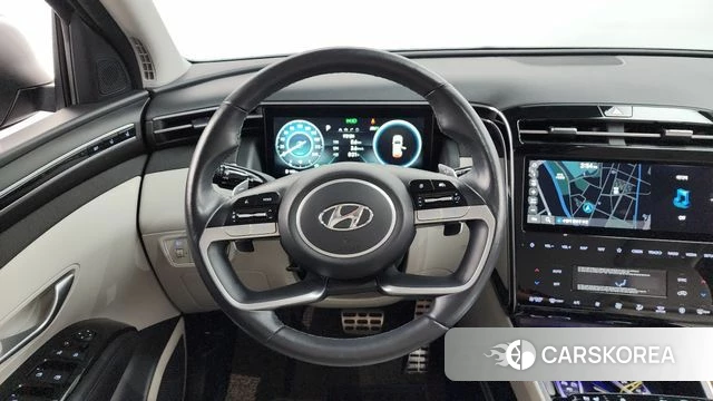Hyundai Tucson Hybrid (NX4) 2021 Серый из Кореи, фото 4