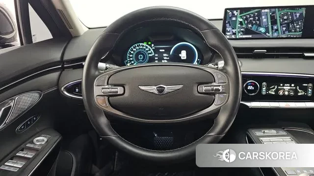 Genesis GV70 2021 Черный из Кореи, фото 4