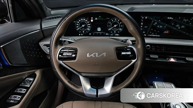 Kia K8 Hybrid 2022 Черный из Кореи, фото 4