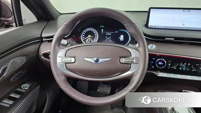 Genesis GV70 2021 Фиолетовый из Кореи, фото 4