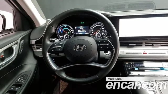Hyundai The New Grandeur IG Hybrid 2020 Белый из Кореи, фото 4