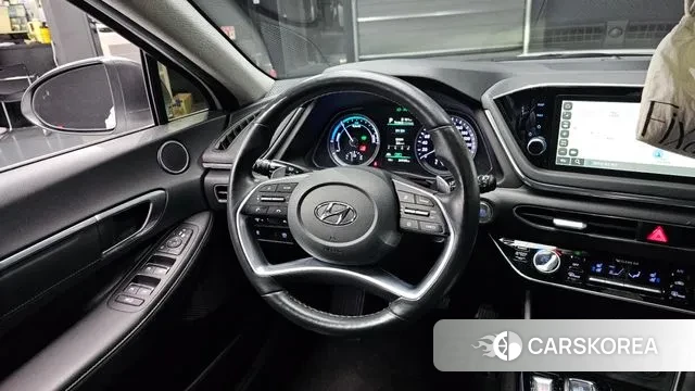 Hyundai Sonata Hybrid (DN8) 2022 Белый из Кореи, фото 4