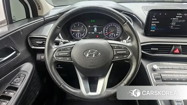 Hyundai The New Santa Fe 2021 Белый из Кореи, фото 4