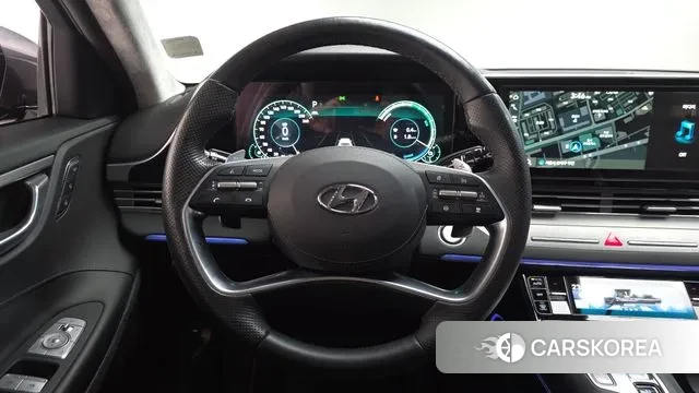 Hyundai The New Grandeur IG Hybrid 2021 Серый из Кореи, фото 4