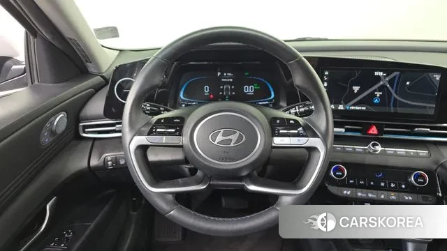 Hyundai The New Avante Hybrid (CN7) 2023 Серебристо-серый из Кореи, фото 4