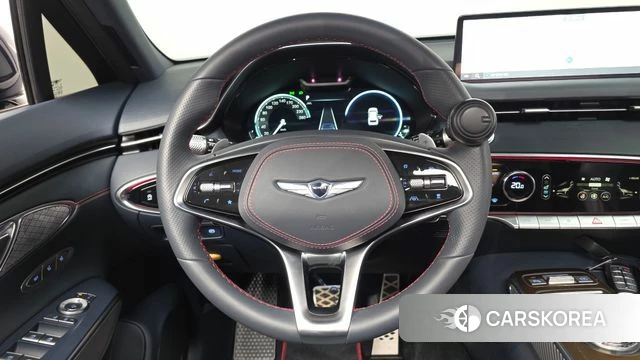 Genesis GV70 2021 Синий из Кореи, фото 4