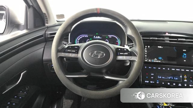 Hyundai Tucson Hybrid (NX4) 2022 Белый из Кореи, фото 4
