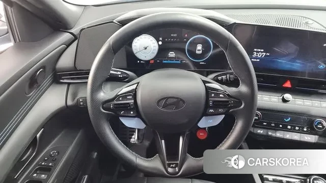 Hyundai The New Avante (CN7) 2024 Небесно-голубой из Кореи, фото 4