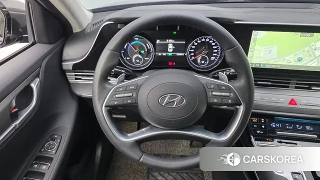 Hyundai The New Grandeur IG Hybrid 2021 Серый из Кореи, фото 4