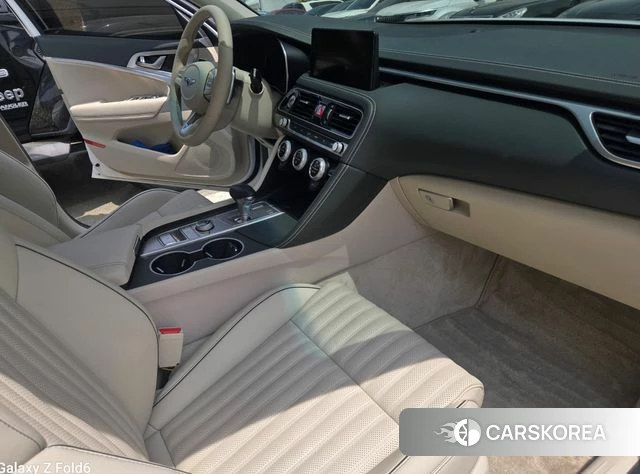 Genesis The New G70 2022 Жемчужный цвет из Кореи, фото 4