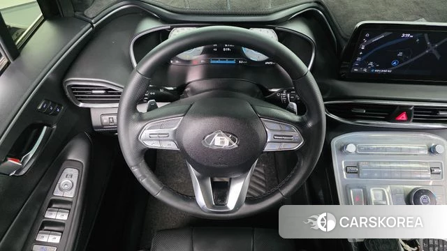 Hyundai The New Santa Fe 2021 Черный из Кореи, фото 4