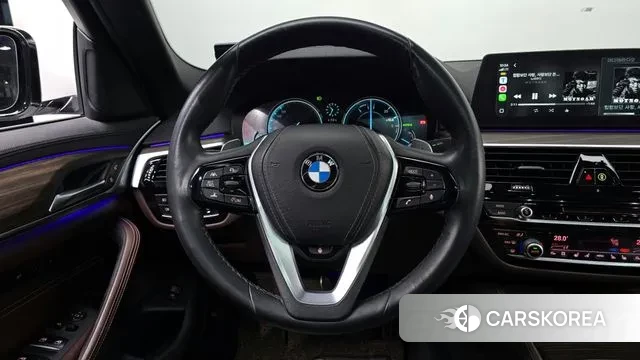 BMW 5 Series (G30) 2018 Белый из Кореи, фото 4