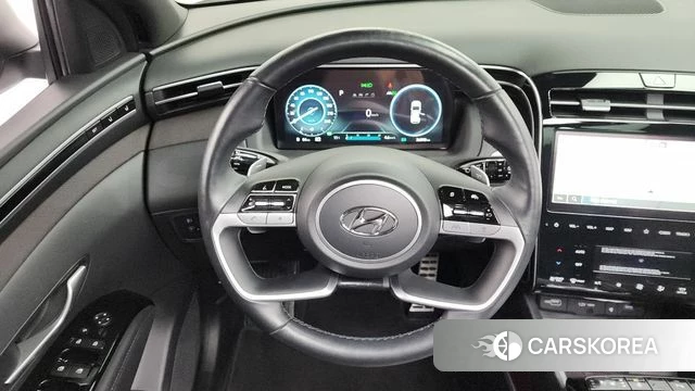 Hyundai Tucson Hybrid (NX4) 2023 Белый из Кореи, фото 4