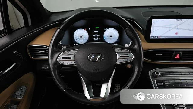 Hyundai The New Santa Fe 2021 Белый из Кореи, фото 4