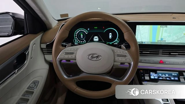 Hyundai The New Grandeur IG Hybrid 2021 Серый из Кореи, фото 4