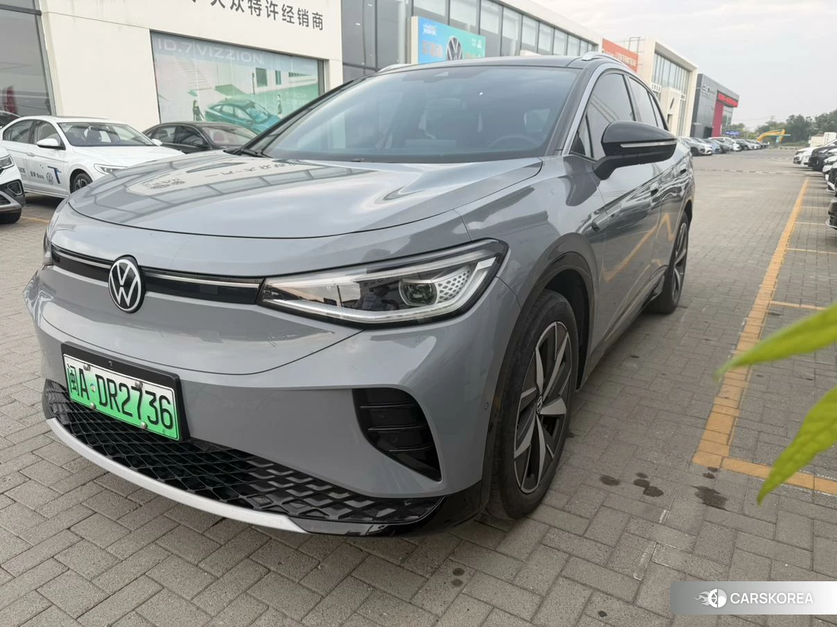 Volkswagen ID.4 CROZZ 2024 Темно-серый из Китая, фото 4