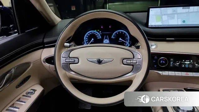 Genesis GV70 2021 Синий из Кореи, фото 4