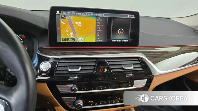 BMW 5 Series (G30) 2021 Черный из Кореи, фото 4