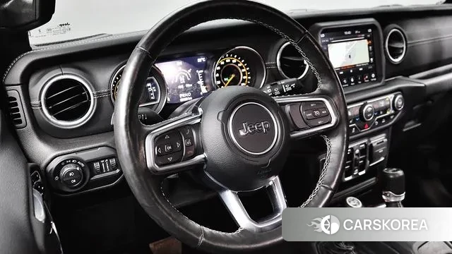 Jeep Wrangler (JL) 2021 Черный из Кореи, фото 4