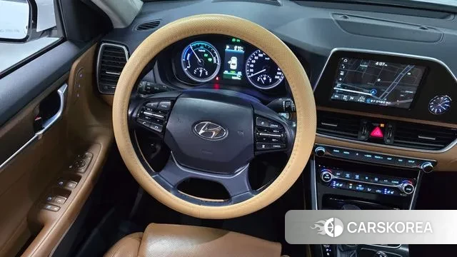 Hyundai Grandeur IG Hybrid 2018 Белый из Кореи, фото 4