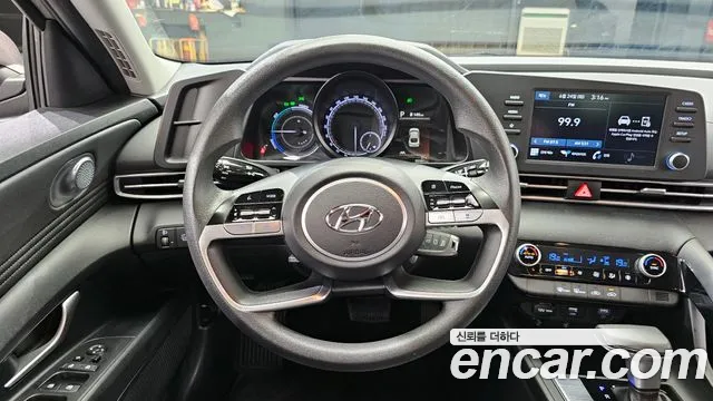 Hyundai Avante Hybrid (CN7) 2020 Серый из Кореи, фото 4