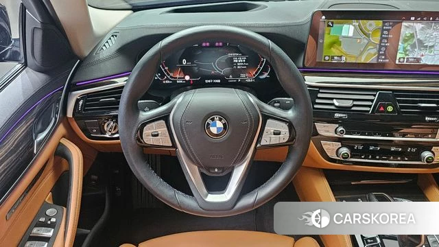 BMW 5 Series (G30) 2021 Черный из Кореи, фото 4