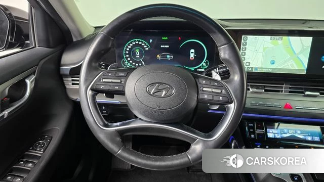 Hyundai The New Grandeur IG Hybrid 2022 Черный из Кореи, фото 4