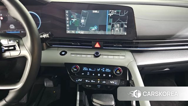 Hyundai The New Avante (CN7) 2024 Черный из Кореи, фото 4