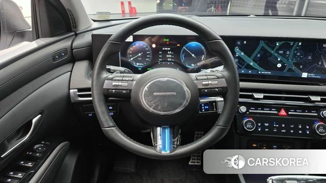 Hyundai The New Tucson Hybrid (NX4) 2024 Белый из Кореи, фото 4