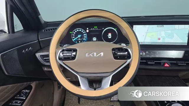 Kia K8 Hybrid 2023 Белый из Кореи, фото 4