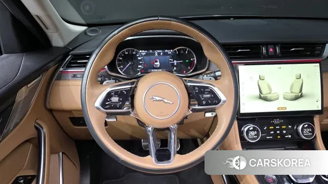 Jaguar F-PACE 2022 Синий из Кореи, фото 4