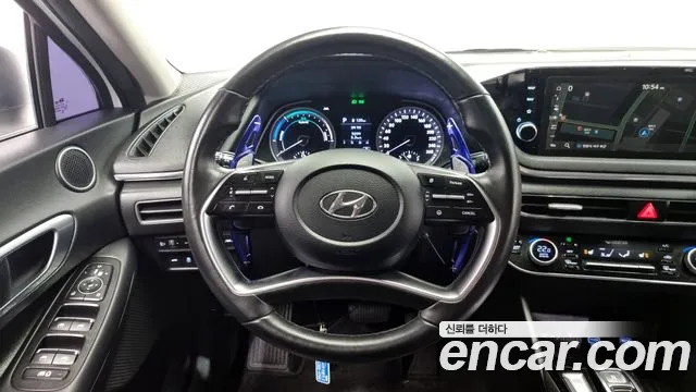 Hyundai Sonata Hybrid (DN8) 2020 Белый из Кореи, фото 4