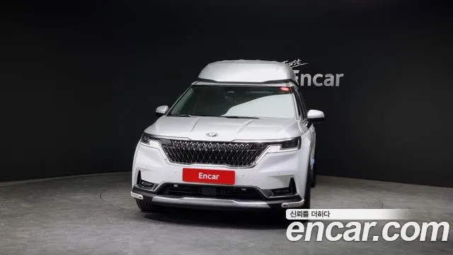 Kia Carnival 4th generation 2021 Белый двухцветный из Кореи, фото 4