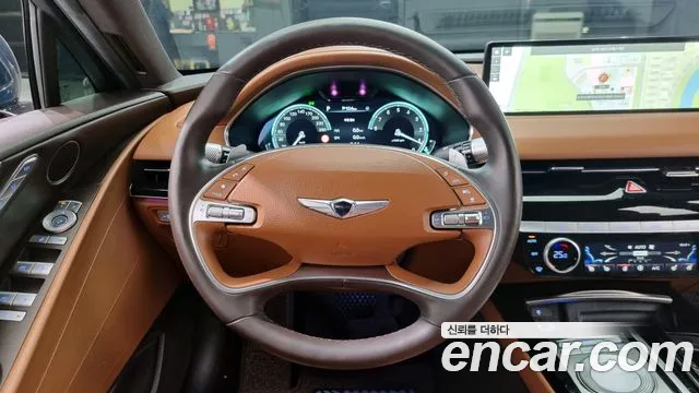 Genesis G80 (RG3) 2022 Синий из Кореи, фото 4