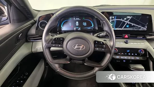 Hyundai The New Avante (CN7) 2023 Черный из Кореи, фото 4