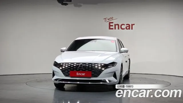 Hyundai The New Grandeur IG Hybrid 2019 Белый из Кореи, фото 4