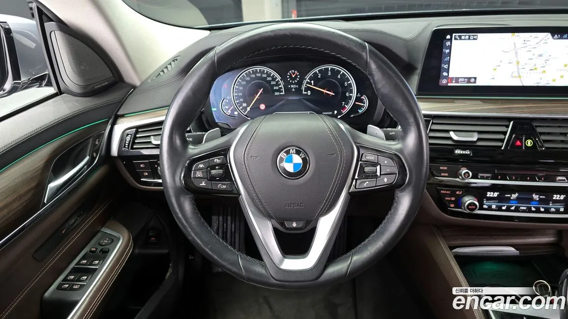 BMW 6 Series GT (G32) 2018 Небесно-голубой из Кореи, фото 4