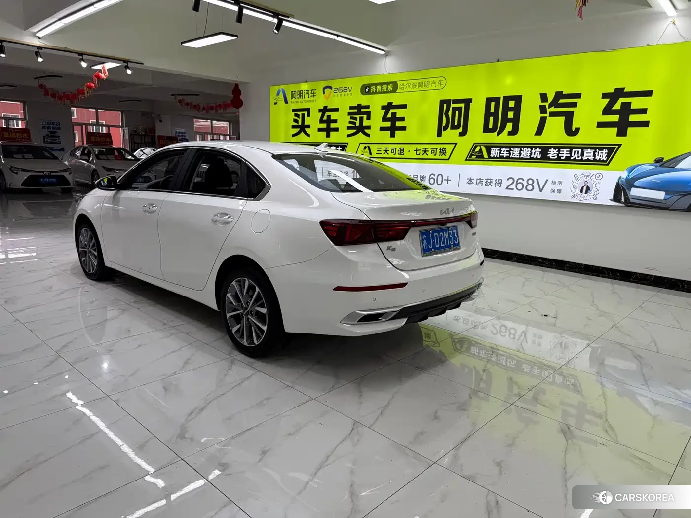 Kia K3 2021 Белый из Китая, фото 4
