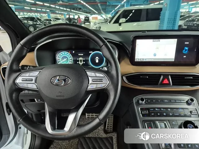 Hyundai The New Santa Fe 2021 Белый из Кореи, фото 4