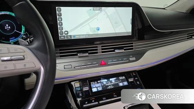 Hyundai The New Grandeur IG Hybrid 2022 Белый из Кореи, фото 4