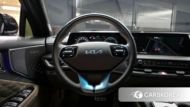 Kia K8 Hybrid 2023 Черный из Кореи, фото 4