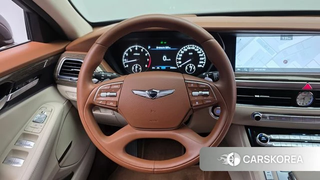 Genesis G90 2021 Коричневый из Кореи, фото 4