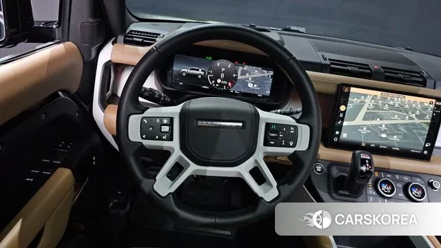 Land Rover Defender (L663) 2025 Черный из Кореи, фото 4