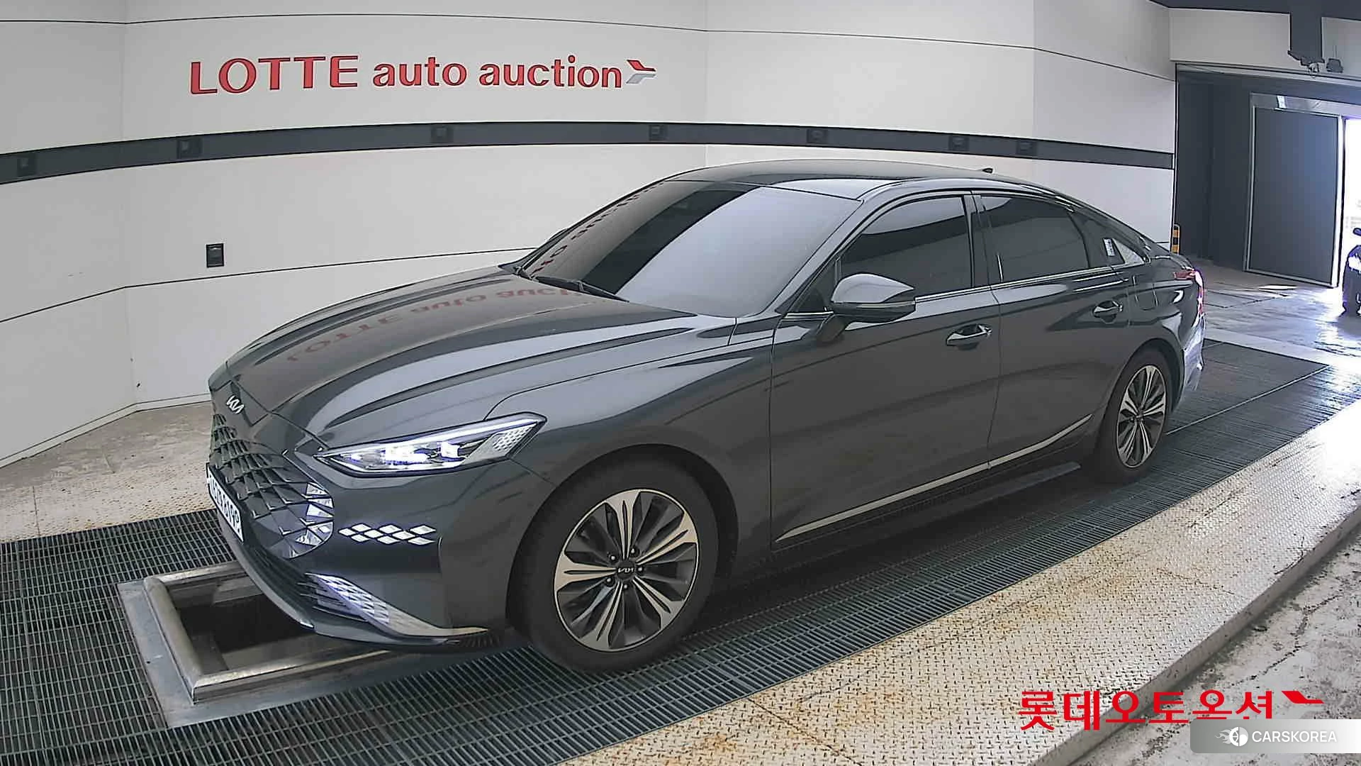 Kia K8 2022 Interstellagray из Кореи, фото 4