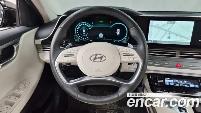 Hyundai The New Grandeur IG Hybrid 2021 Черный из Кореи, фото 4