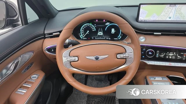 Genesis GV70 2021 Черный из Кореи, фото 4