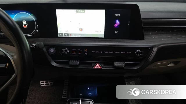 Kia K8 Hybrid 2022 Черный из Кореи, фото 4