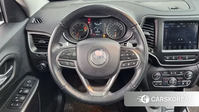 Jeep Cherokee (KL) 2018 Черный из Кореи, фото 4