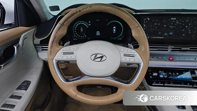 Hyundai The New Grandeur IG Hybrid 2019 Белый из Кореи, фото 4